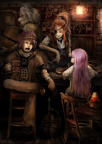 酒場 Nicosub静画