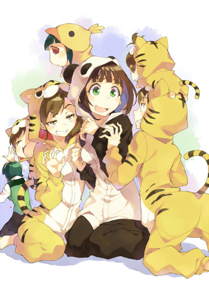 動物パジャマ C86委託情報 おかだアンミツ 夏コミ新刊委託中 さんのイラスト ニコニコ静画 イラスト