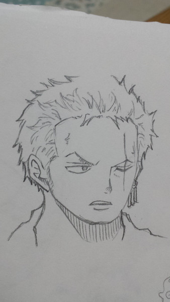 ゾロ ニコニコ静画 イラスト