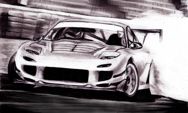 Mazda Rx 7 Fd3s Mio2jz80 さんのイラスト ニコニコ静画 イラスト