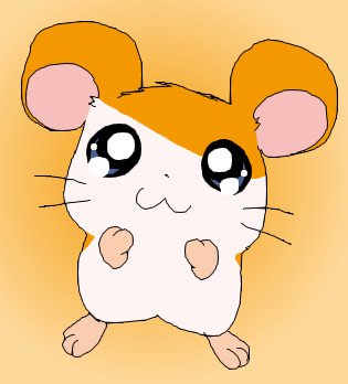 少し太っているハム太郎って Namanama さんのイラスト ニコニコ静画 イラスト