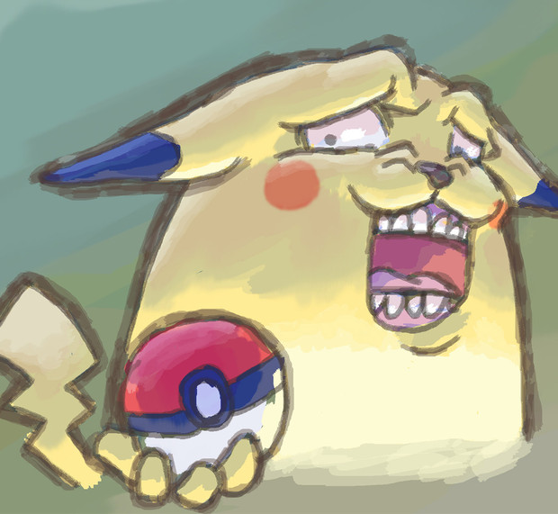 ぴかちゅーくろいでちゅー Kuma8 さんのイラスト ニコニコ静画 イラスト