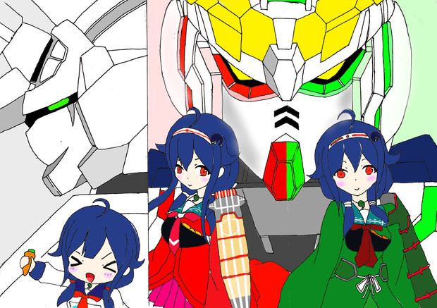 龍鳳 大鯨 ユニコーンガンダム クロノス さんのイラスト ニコニコ静画 イラスト