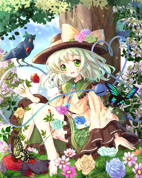 薔薇園のこいしちゃん だいそ さんのイラスト ニコニコ静画 イラスト