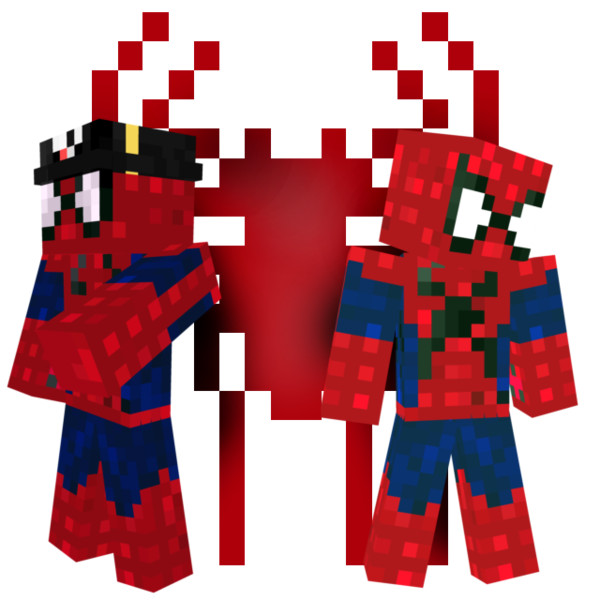 マイクラ アメイジング スパイダーマン２ スキン サンプル ぷと さんのイラスト ニコニコ静画 イラスト
