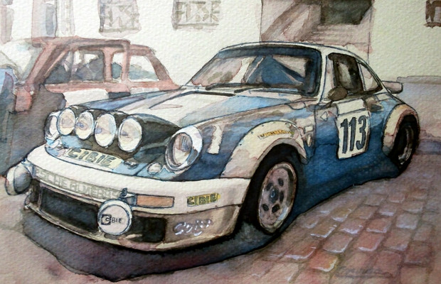 ポルシェ911 Masa 1969 さんのイラスト ニコニコ静画 イラスト