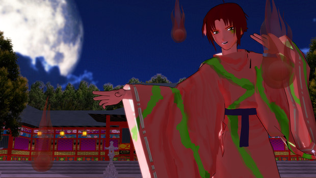 【MMD】黄川人くんモデル【ホラー夏祭り】