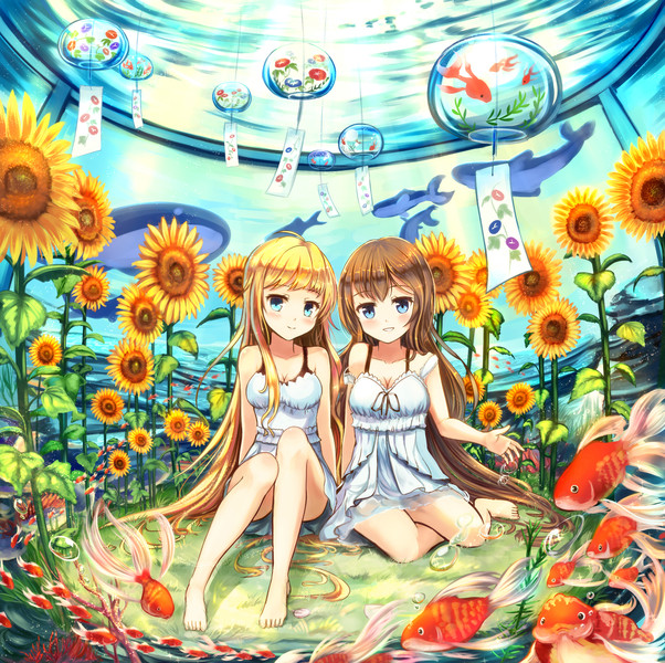 水中庭園 桜あに さんのイラスト ニコニコ静画 イラスト