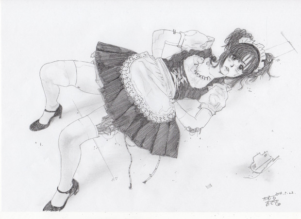 壊れかけのアンドロイド メイド型 たむちんb しゅうじゅ さんのイラスト ニコニコ静画 イラスト