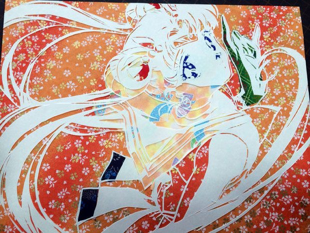切り絵 セーラームーン Makerin さんのイラスト ニコニコ静画 イラスト