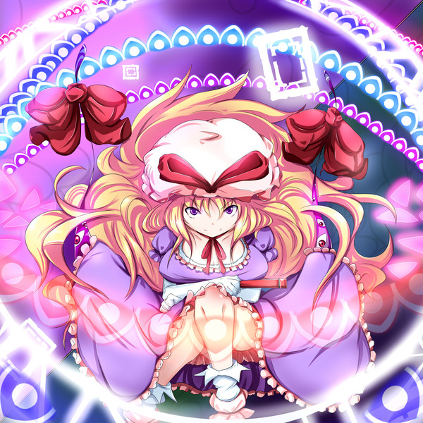 紫奥義 弾幕結界 きくらげ さんのイラスト ニコニコ静画 イラスト