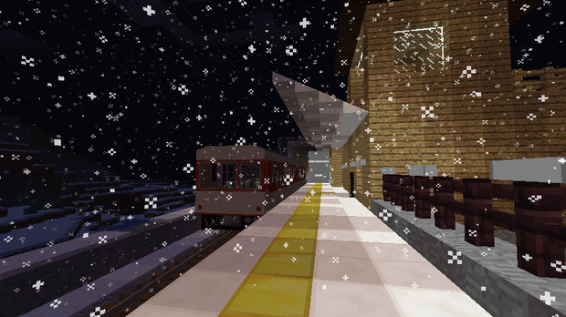 Minecraft Rtm ローカル鉄道のある風景その2 Kh 000 さんのイラスト ニコニコ静画 イラスト