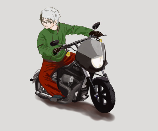バイク乗り 佐和 さんのイラスト ニコニコ静画 イラスト