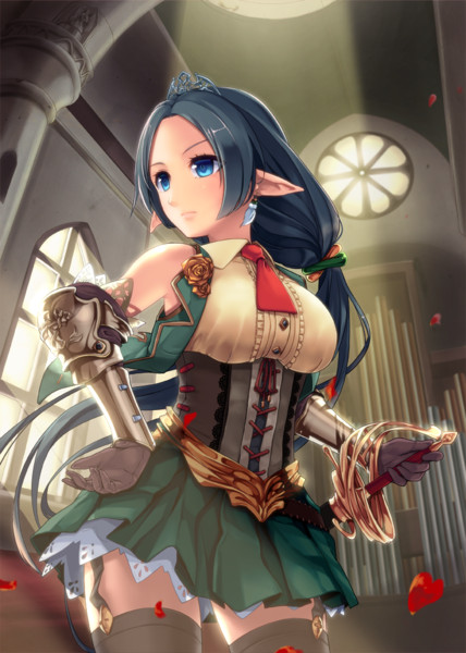 女剣士 ニコニコ静画 イラスト