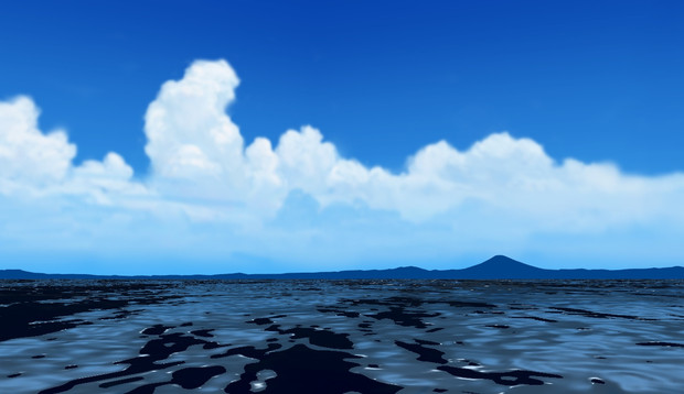 【MMD】遠景島2【アクセサリ配布】