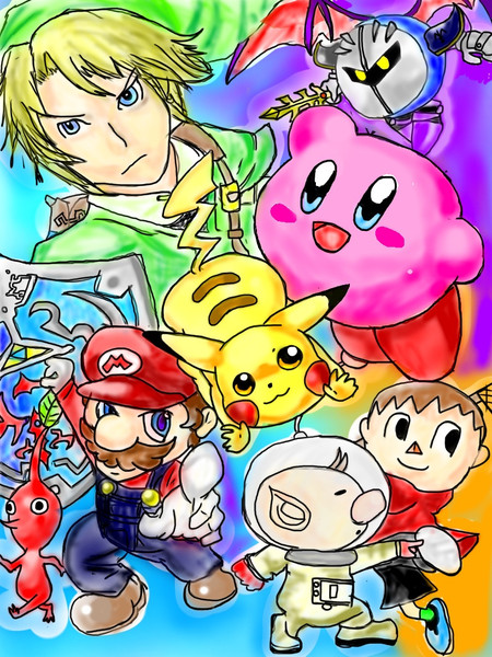 スマブラ3ds 白狐 さんのイラスト ニコニコ静画 イラスト