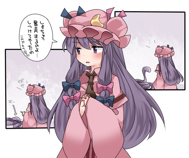 パチュリーのひとりあそびしっぱいだん ハマー さんのイラスト ニコニコ静画 イラスト