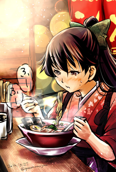 艦これ 鳳翔と 屋台のラーメン 柚子桃 さんのイラスト ニコニコ静画 イラスト