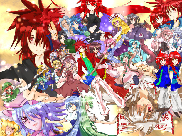 真紅の炎が幻想入り完結イラスト とんちんかん さんのイラスト ニコニコ静画 イラスト