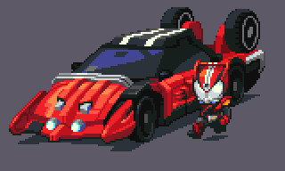 ドット絵ドライブアニメーション Aze 3 さんのイラスト ニコニコ静画 イラスト