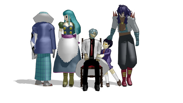 コロッケ Mmd 珍味一家 光奈元香乃 さんのイラスト ニコニコ静画 イラスト