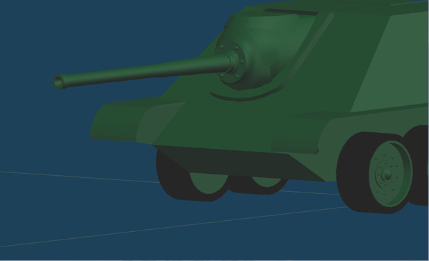 SU-85の作成工程その3