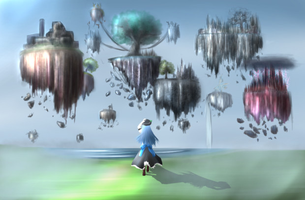 浮遊大陸 ニコニコ静画 イラスト
