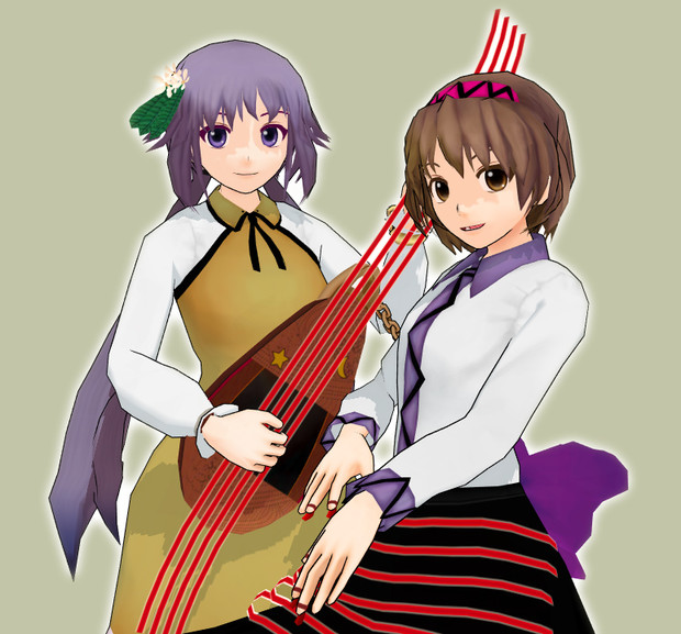 九十九姉妹モデル配布 / トモリ さんのイラスト - ニコニコ静画
