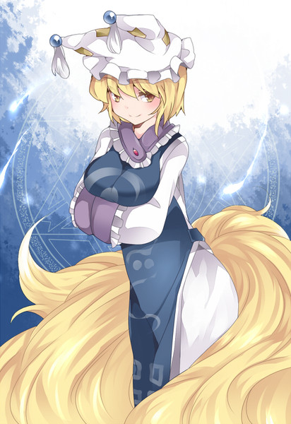 九尾の狐のお姉さん ハマー さんのイラスト ニコニコ静画 イラスト