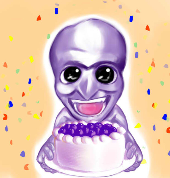 ハッピーバースデー脳味噌野郎 トビラ さんのイラスト ニコニコ静画 イラスト