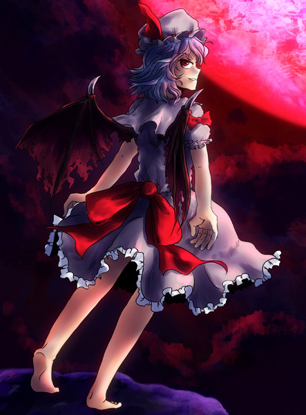 こんなに月も紅いから トゥダ さんのイラスト ニコニコ静画 イラスト