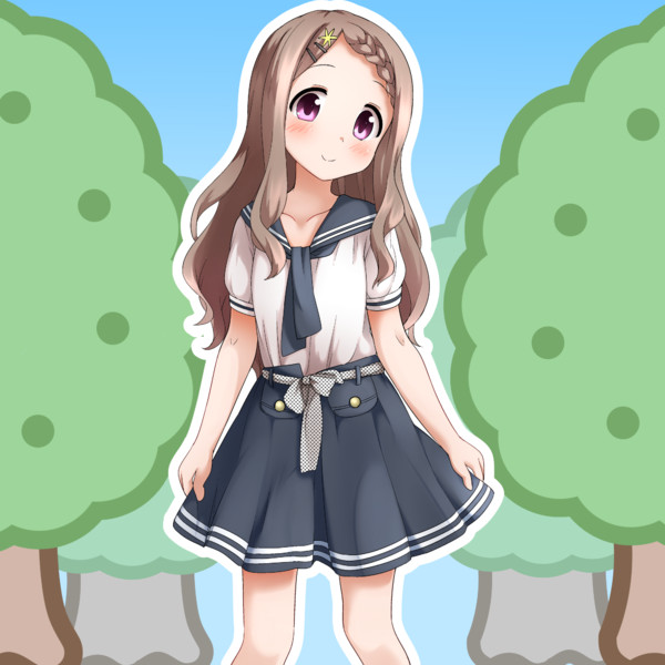 森ガール かなた なか さんのイラスト ニコニコ静画 イラスト