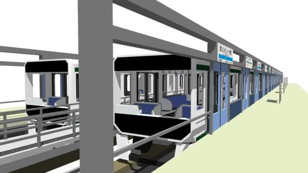 ホームドアとか駅とか軌道とか ニコニコ静画 イラスト