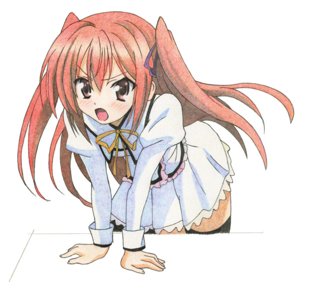 色鉛筆模写 ぼくを奴隷精霊にしてください ひゃんっ じんじん 色鉛筆修行中 さんのイラスト ニコニコ静画 イラスト