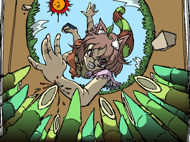 まみぞう穴に落ちるぞう スイカデッキ さんのイラスト ニコニコ静画 イラスト