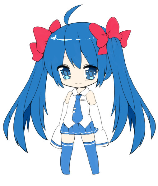 服の色が決まらないミクが描けたゾ いいゾ コレ なつぺち さんのイラスト ニコニコ静画 イラスト