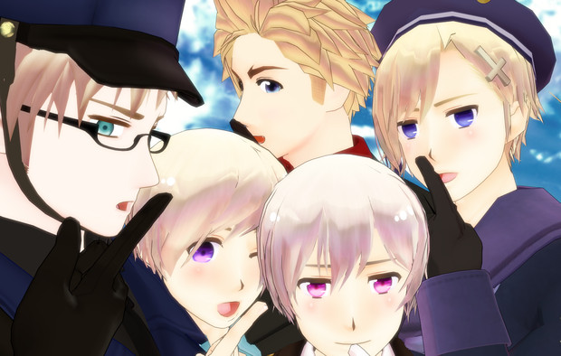 某水泳アニメのedが可愛かったので まるもりしげ さんのイラスト ニコニコ静画 イラスト