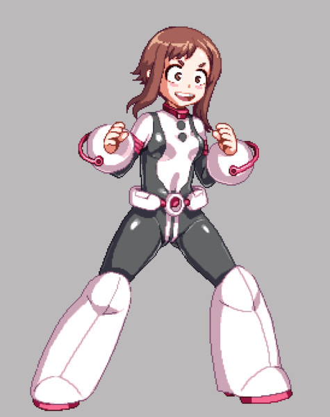 格ゲーっぽいお茶子さん 七七四 さんのイラスト ニコニコ静画 イラスト