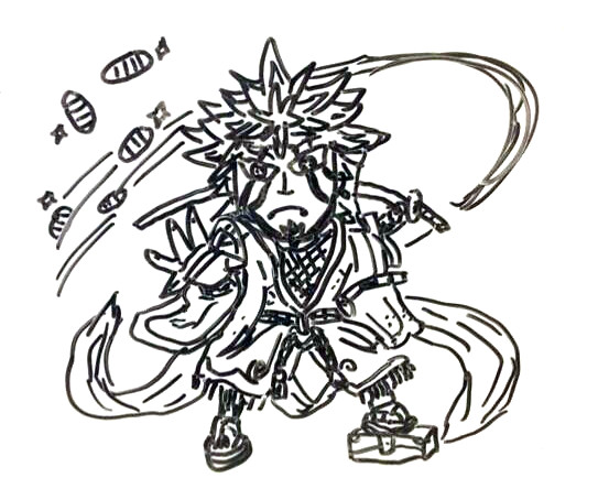 パズドラ 石川五右衛門 手書き アストラ さんのイラスト ニコニコ静画 イラスト