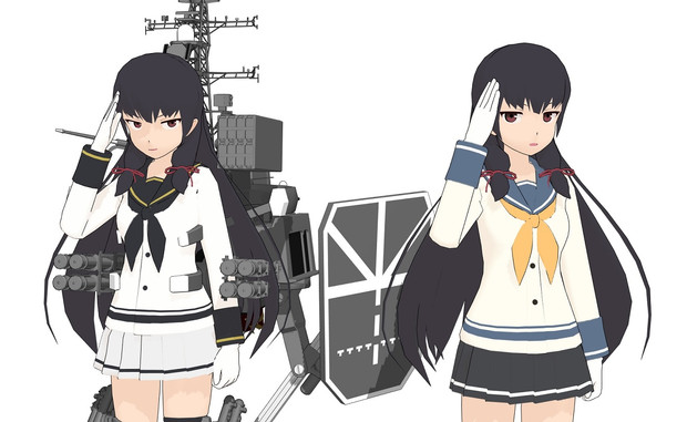 ｍｍｄ艦これ だぶる磯風 へな羊 さんのイラスト ニコニコ静画 イラスト