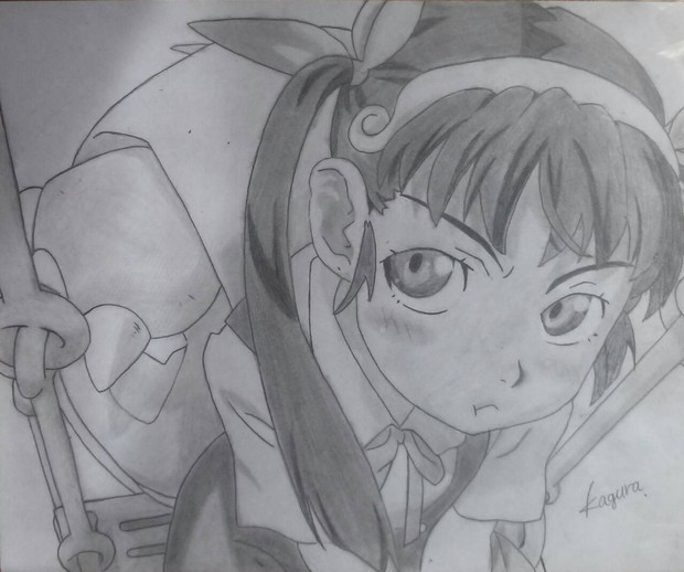 八九寺真宵 シャーペン模写 うぉーかー さんのイラスト ニコニコ静画 イラスト