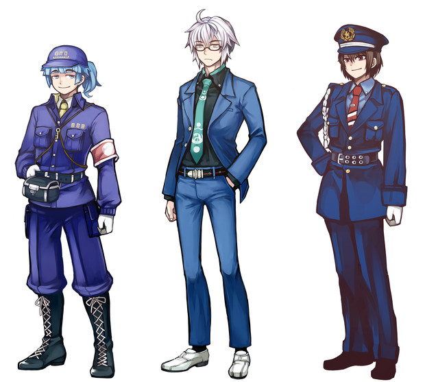 カッコウの揺籃 Npc警察組 甘栗にそ さんのイラスト ニコニコ静画 イラスト