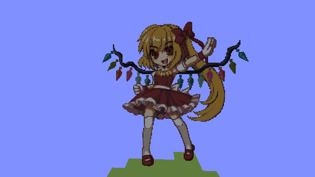 Minecraft アイドルフラン 東方project あまみや さんのイラスト ニコニコ静画 イラスト