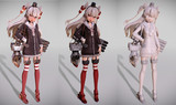艦隊フィギュアこれくしょん 天津風【MME用エフェクト配布】