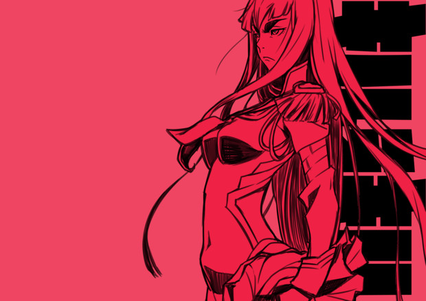 鬼龍院皐月】キルラキル設定集『The Art Of KLK』購入記念