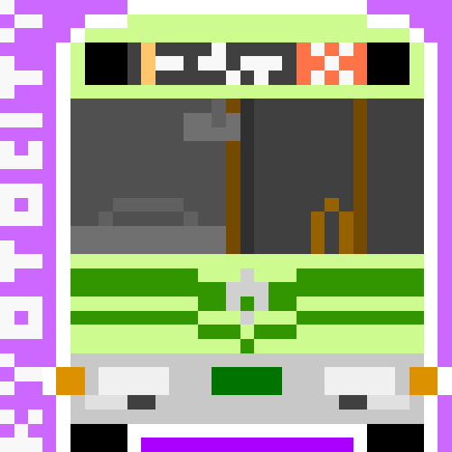 「京都市バス」ドット絵アイコン