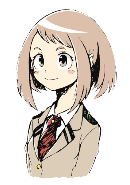 お茶子ちゃん ニコニコ静画 イラスト