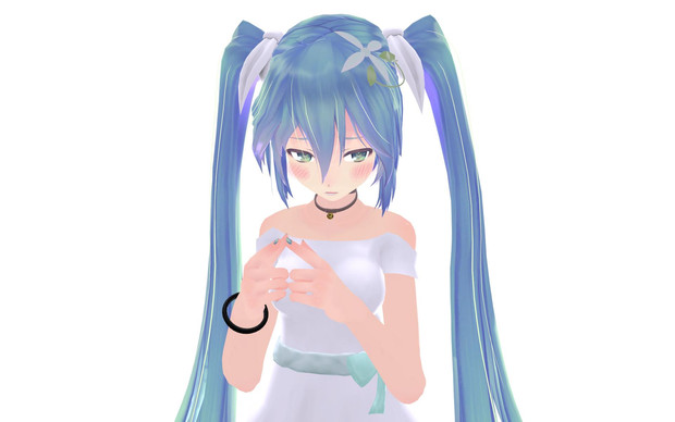 ミクさんを南の島へつれていきますよー 21 ２ もじもじミクさん ヒイロユイ さんのイラスト ニコニコ静画 イラスト