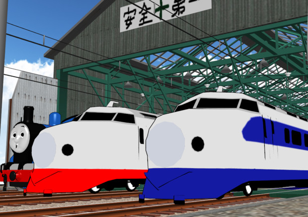 夢の超特急制作中 / D51P さんのイラスト ニコニコ静画 (イラスト)