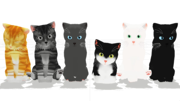 こねこ詰め合わせ 闇雨 さんのイラスト ニコニコ静画 イラスト